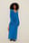 Fine Knitted Collar Maxi Dress
