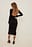 Fine Knitted Open Back Midi Dress