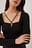 Fine Knitted Rouch Detail Top
