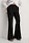 Flared Pinstriped Pants