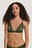 Floral Lace Satin Bra