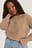 Volant Detail Strickpullover