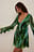 Flounce Sleeve Mini Dress