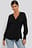 Flowy Overlap Blouse