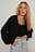 Flauschiger, kurzer Strickpullover