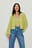 Flauschiger, kurzer Strickpullover