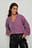 Flauschiger, kurzer Strickpullover