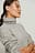 Folded Sleeve High Neck Sweater