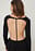 Robe volantée à dos ouvert