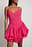 Frill Hem Detail Mini Dress