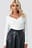 Front Ruched Cropped Top