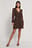 Front Wrap Chiffon Dress