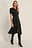 Front Zipper Midi Dress