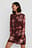 Minikleid aus Chiffon