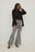 Gathered Detail Bootcut Trousers