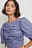Gathered Front Cotton Top