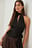 Gathered Halterneck Top