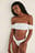 Gathered High Cut Bikini Panty