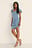 Gerafftes Minikleid