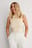 Gathered Sleeveless Jersey Top