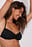 Gathered Thin Strap Bikini Bandeau