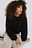 Gathered Waist Structured Sweat