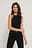 Glittery One Shoulder Knitted Singlet