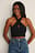 Halterneck Keyhole Singlet