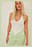 Halterneck Rib Scarf Top