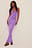 Halterneck Shiny Maxi Dress