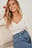Heart Neckline Rib Top
