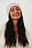 Tjock stickad beanie