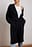 Schwerer langer Strick-Cardigan