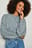 Schwerer Strickpullover Rundhalsausschnitt
