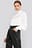 High Collar Satin Blouse