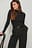 High Neck Babylock Rib Top