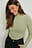 High Neck Babylock Rib Top