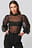 High Neck Dobby Blouse