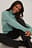 Hochgeschnittener feiner Strickpullover