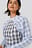 High Neck Gathered Sleeve Dress