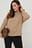 Strickpullover mit hohem Ausschnitt