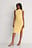 High Neck Melange Dress