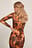 High Neck Mesh Maxi Dress
