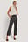 High Rise Cropped Suit Pants