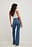 Ausgestellte Jeans mit hoher Taille