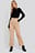 Hose mit hoher Taille