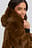 Hooded Faux Fur Jacket