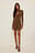 Kleid mit Knopfdetail