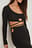 Keyhole Jersey Maxi Skirt
