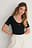Keyhole Jersey Top